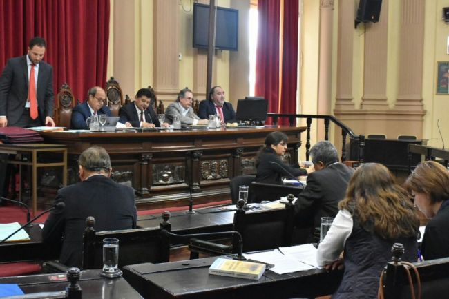 Ultima sesión antes del recambio en el Senado