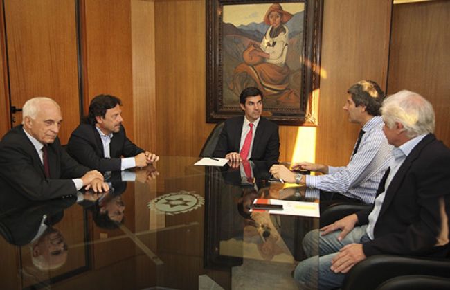 Urtubey recibió a Gustavo Sáenz