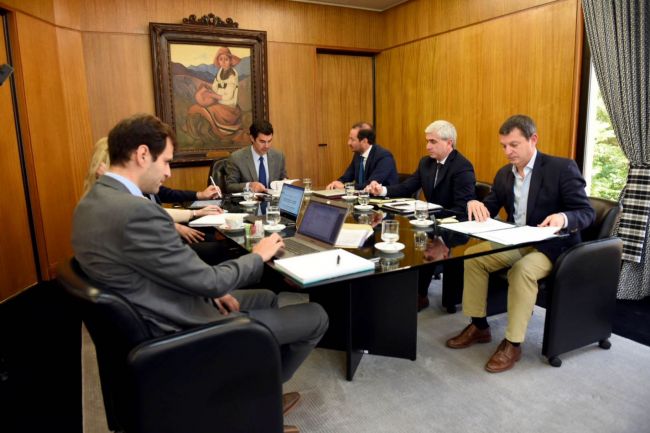 Trabajo en el gabinete económico