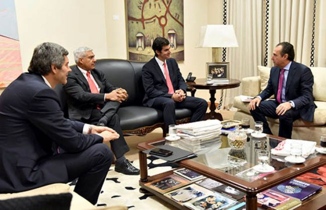 Empresarios de Arca Continental en Salta