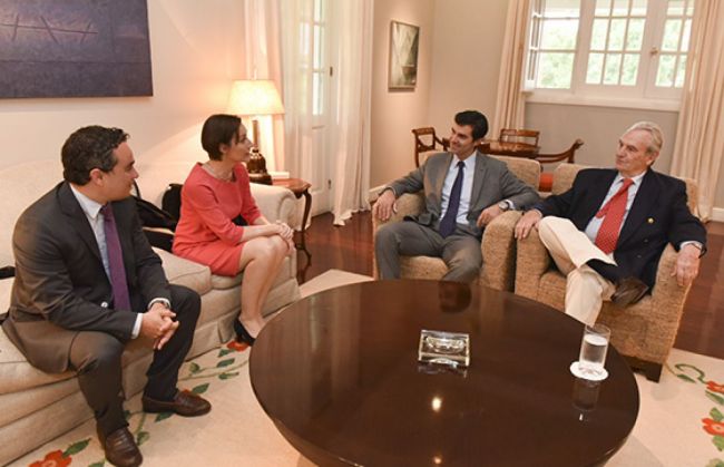 Urtubey con autoridades de la UE