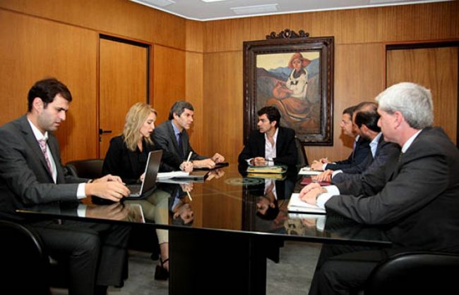 Reunión del gabinete económico
