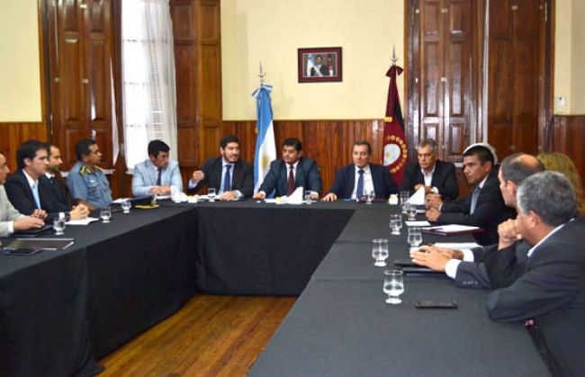 Reunión con el ministro de seguridad