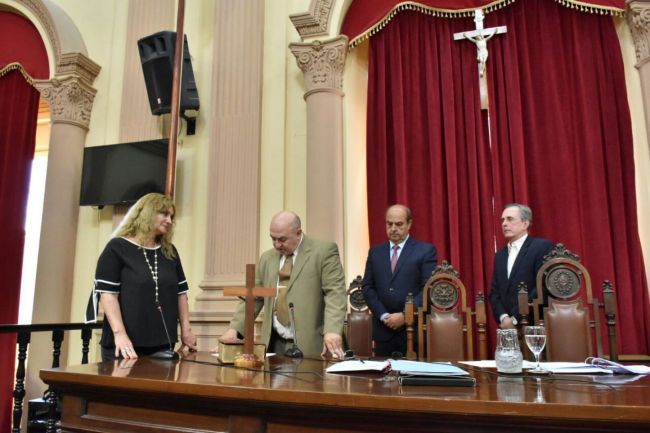 Nora Cannuni asumió como senadora por San Martín