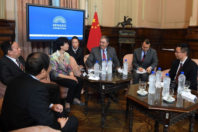 Reunión en el Senado Nacional