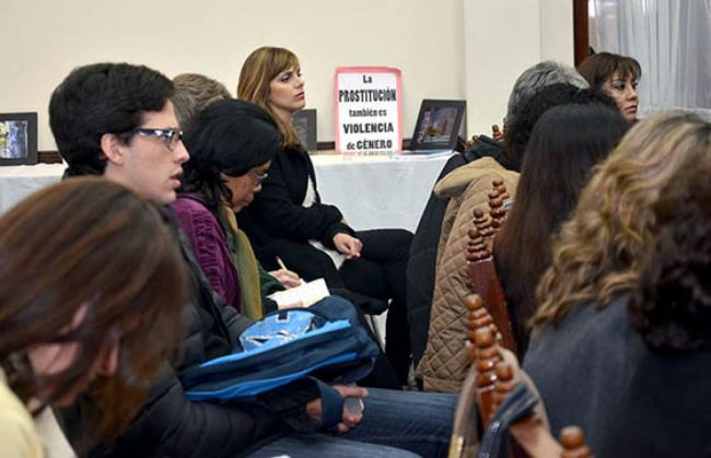 Los asistentes a la jornada