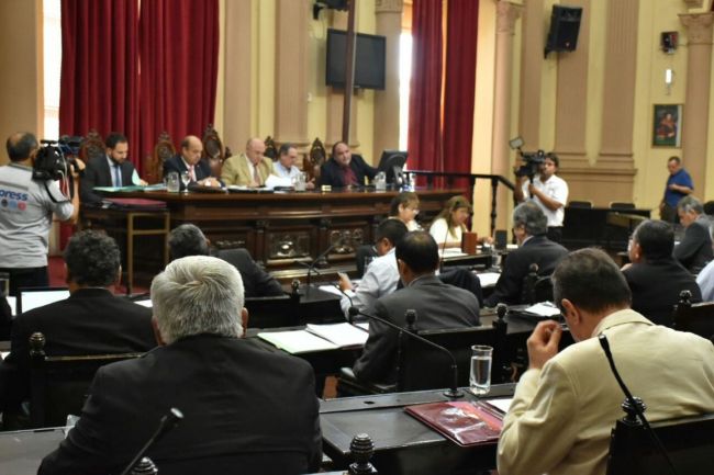 Última sesión del Senado