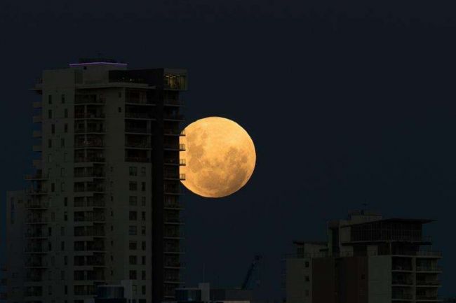 Eclipse lunar Crédito foto: EFE