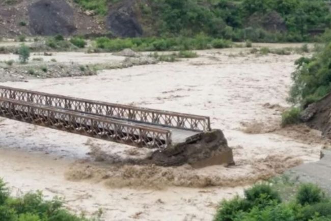 Puente Internacional en Los Toldos