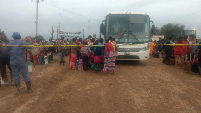 Operativo de evacuación Crédito foto: José Tapia