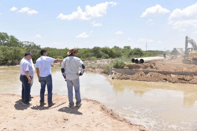 Trabajan en una solución definitiva para el corte en la ruta 54