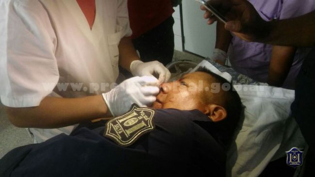 Tarde violenta en Hipólito Yrigoyen