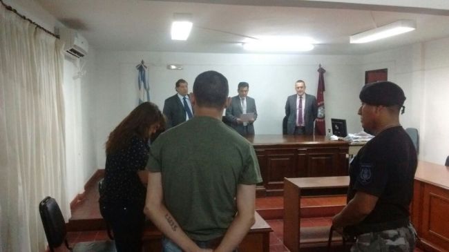 Lectura de la condena