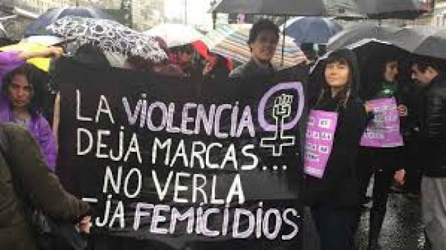 Una de las protestas de mujeres