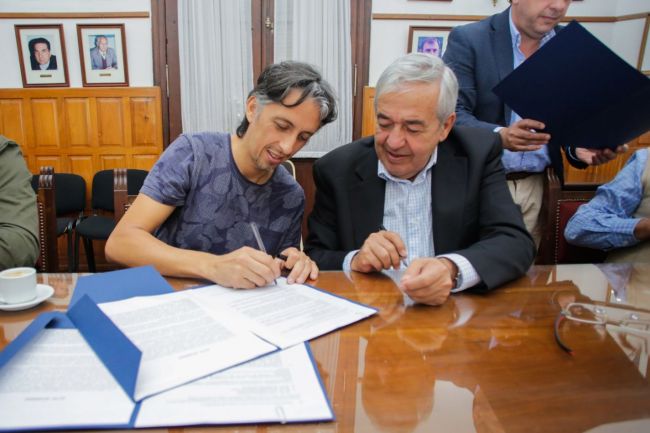 Firma del convenio