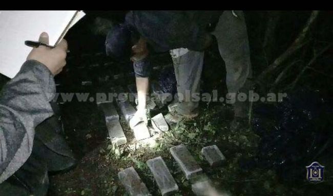 La droga secuestrada