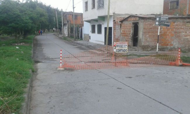 Cortes de calles