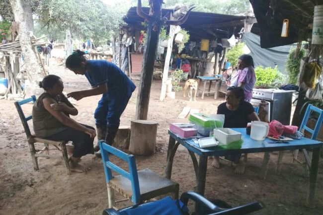 Acciones sanitarias en el chaco salteño