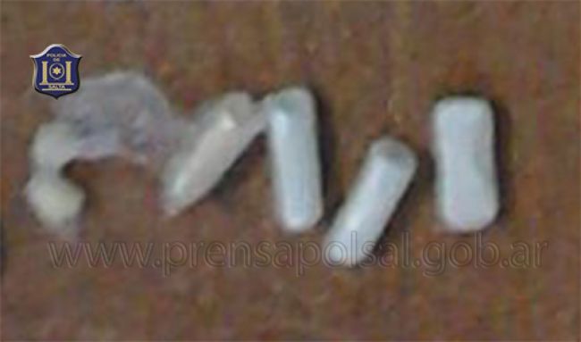 estupefacientes secuestrados