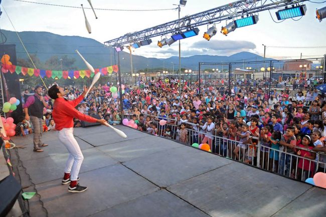 Fiesta en el Parque de la Familia