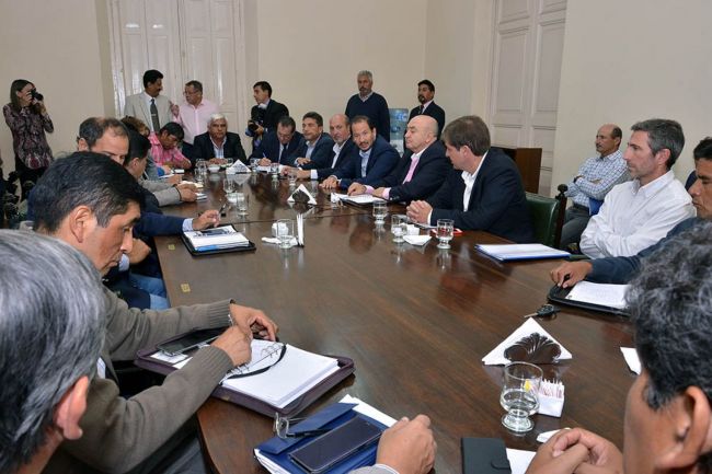 Reunión en el Senado