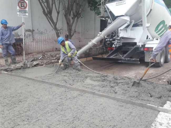 Calle en obras