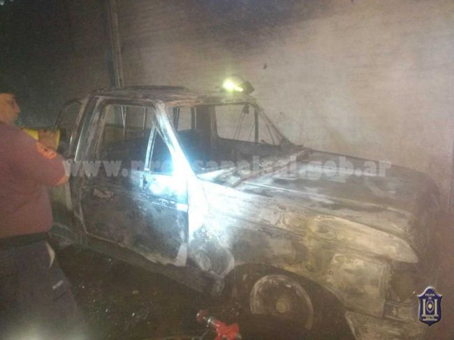 Incendio en El Carril