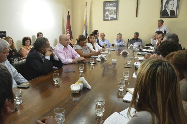 Reunión en el Senado