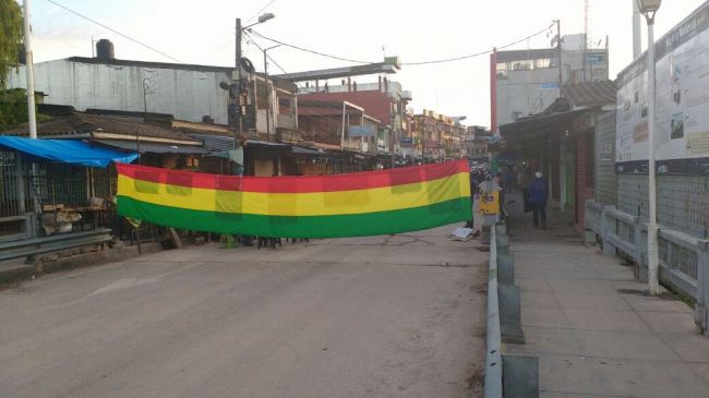 Protesta en la frontera argentino boliviana   Crédito foto: Cristian Ovando