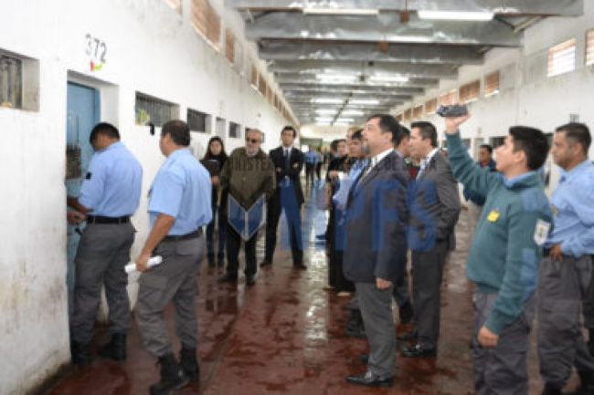 El viernes se hizo una inspección ocular en la cárcel