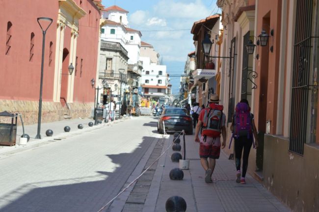 Las obras de calle Caseros