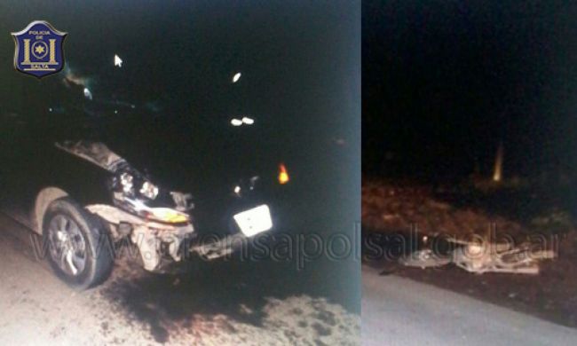 Accidente en Rosario de la Frontera