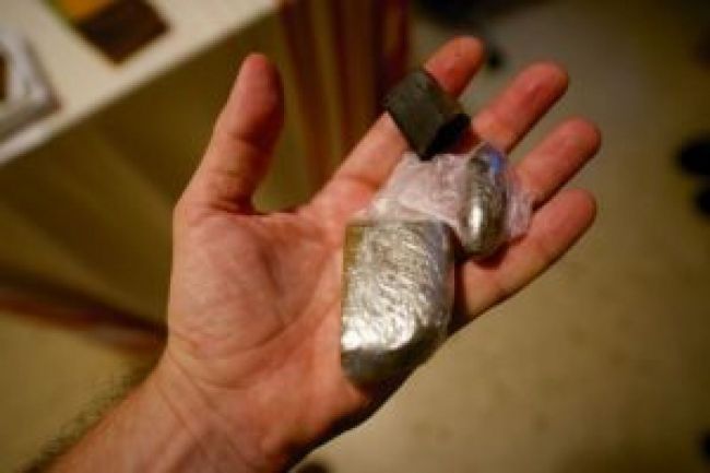 La droga secuestrada