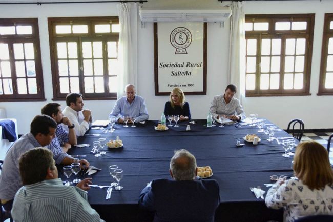Bibini con la Sociedad Rural