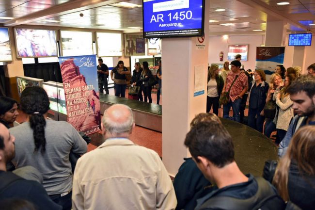 Intenso movimiento en el Aeropuerto