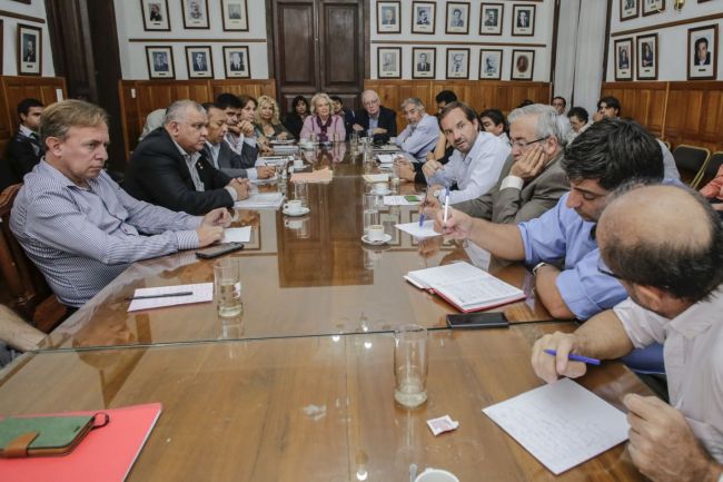 Reunión con autoridades de Aguas del Norte
