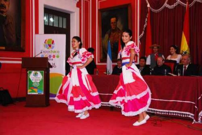 Presentación de la Expo en Bolivia