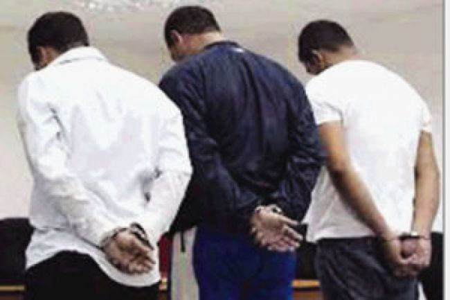 Los tres imputados por el crimen