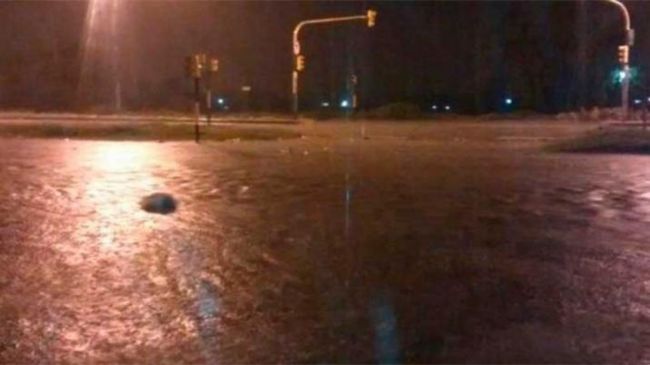Tormenta en la madrugada del lunes