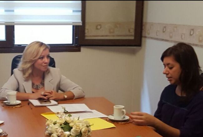Frida Fonseca está a cargo de la oficina de defensor del pueblo