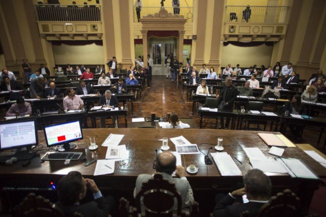 Sesión en Diputados