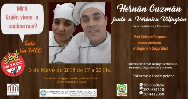 Capacitación en pastelería libre de gluten