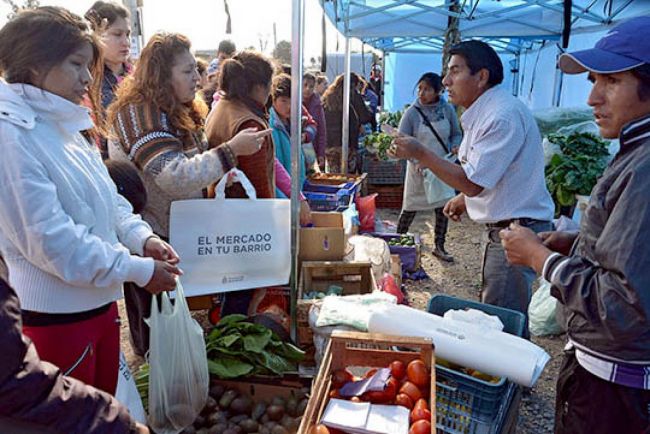 Mercado en tu barrio
