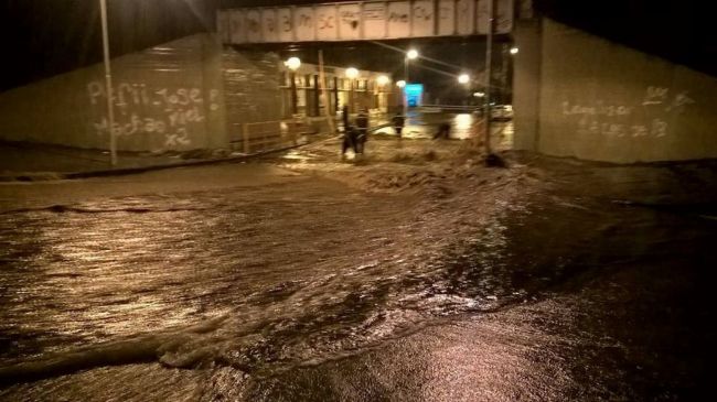 La tormenta en Metán