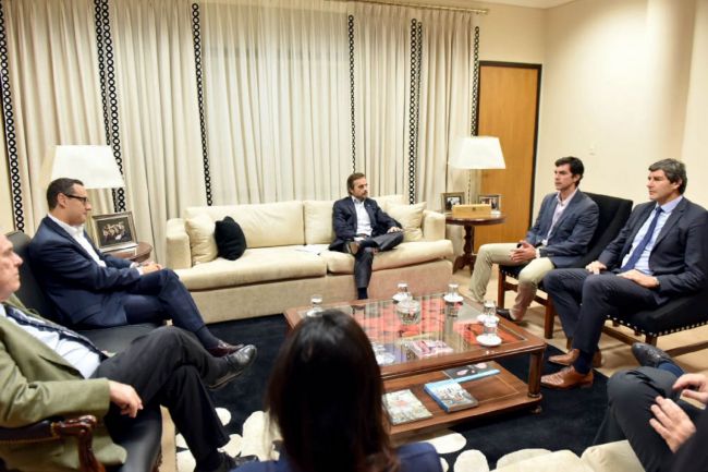 Reunión en casa de Gobierno