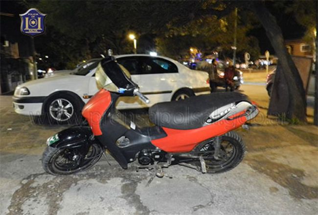 Accidente en la primera rotonda de Tres Cerritos