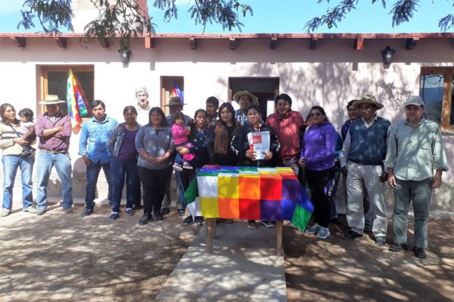 Entrega de viviendas en Amblayo