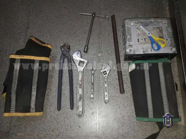 Herramientas recuperadas