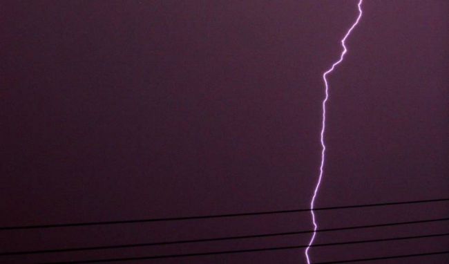 Inusual tormenta de fin de semana