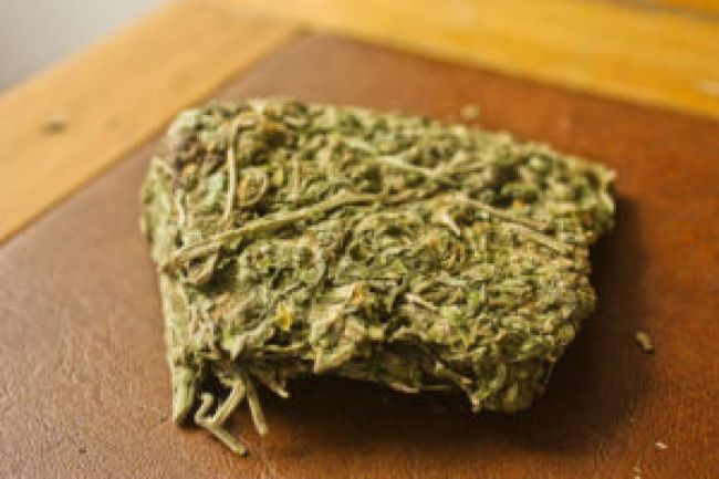 La droga secuestrada